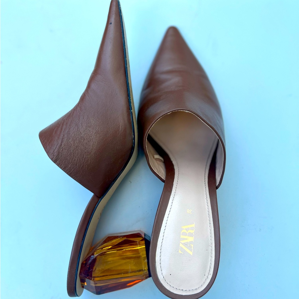 Zara sandals never worn.